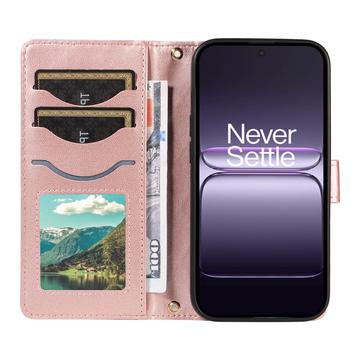 OnePlus Ace 5 Racing/Nord CE5 Luksus Vatteret Pung - Rødguld
