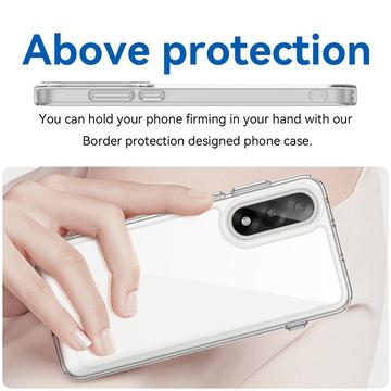 OnePlus Ace 5 Ultra/Nord 5 Anti-Shock Hybrid Cover - Gennemsigtig