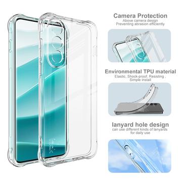 OnePlus Ace 5 Ultra/Nord 5 Imak Faldsikkert TPU Cover - Gennemsigtig