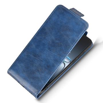 OnePlus Ace 5 Ultra/Nord 5 lodret flip-etui med stativ - mørkeblå