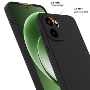 OnePlus Ace 6/Ace 6T/15R Liquid Silikone Cover - MagSafe Kompatibel - Sort