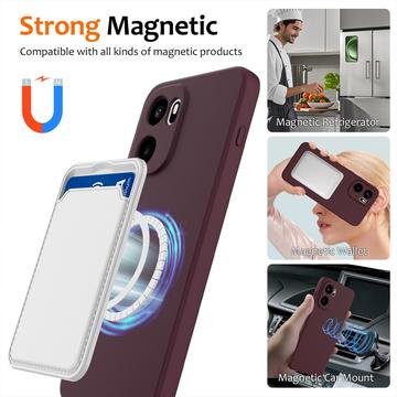 OnePlus Ace 6/Ace 6T/15R Liquid Silikone Cover - MagSafe Kompatibel - Vinrød