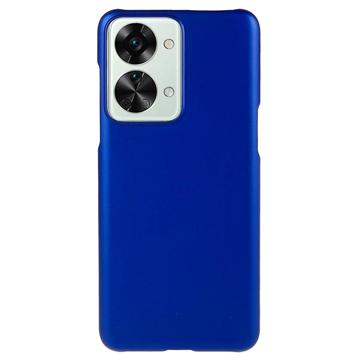 OnePlus Nord 2T Gummibelagt Plastik Cover - Blå
