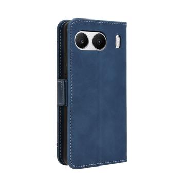 OnePlus Nord 4 Pung Cover med Kortholder - Blå