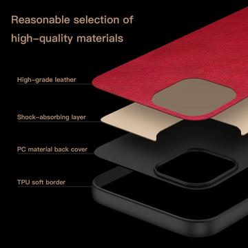 OnePlus Nord 4 Dækket Hybrid Cover - Rød