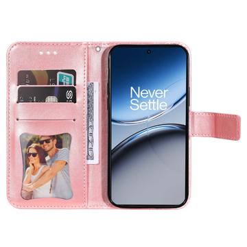 OnePlus Nord 4 Mandala Serie Pung Etui - Rødguld