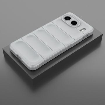 OnePlus Nord 4 Rugged TPU Cover - Lysegrå