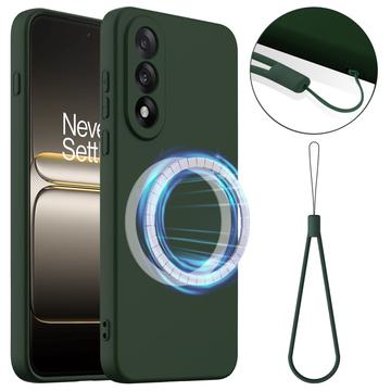 OnePlus Nord 5 Liquid Silikone Cover - MagSafe Kompatibel - Mørkegrøn