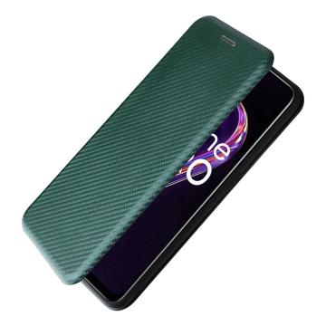 OnePlus Nord CE 2 Lite 5G Flip Cover - Karbonfiber - Grøn