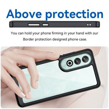 OnePlus Nord CE4 Anti-Shock Hybrid Cover - Sort