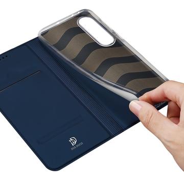 OnePlus Nord CE4/Oppo K12 Dux Ducis Skin Pro Flip Cover - Blå