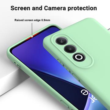 OnePlus Nord CE4/Ace 3V Liquid Silikone Cover med Strop - Grøn