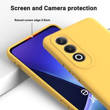 OnePlus Nord CE4/Ace 3V Liquid Silikone Cover med Strop - Gul