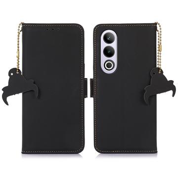 OnePlus Nord CE4 Læderpung med RFID - Sort