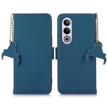 OnePlus Nord CE4 Læderpung med RFID - Blå