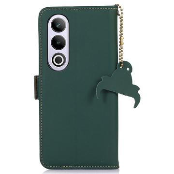 OnePlus Nord CE4 Læderpung med RFID - Grøn