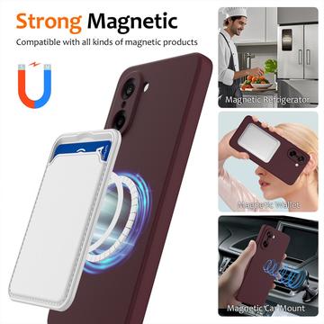 OnePlus Nord CE5 Liquid Silikone Cover - MagSafe Kompatibel - Vinrød