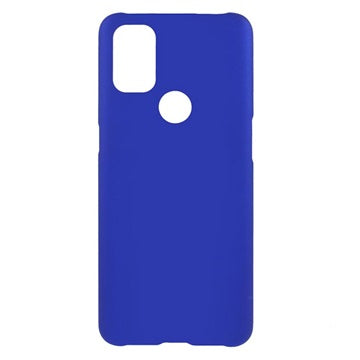 OnePlus Nord N10 5G Gummibelagt Plastik Cover - Blå