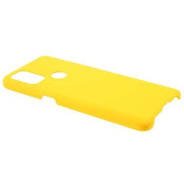 OnePlus Nord N10 5G Gummibelagt Plastik Cover - Gul