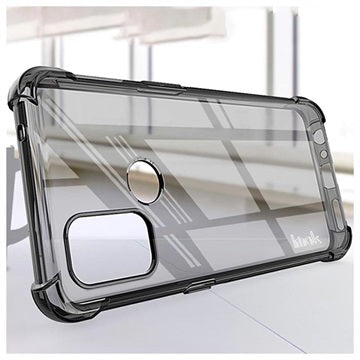 Imak Anti-scratch OnePlus Nord N100 TPU Cover - Sort / Gennemsigtig