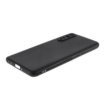 OnePlus Nord Twill Texture TPU Cover - Sort