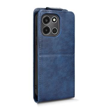 OnePlus Turbo 6 lodret flip-etui med stativ - mørkeblå