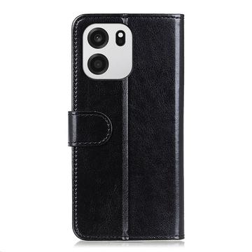 OnePlus Turbo 6/6V Pung Etui med Stativ - sort