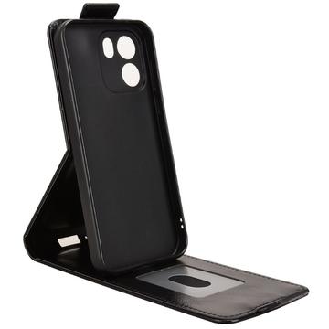 OnePlus Turbo 6V lodret flip-etui med stativ - sort