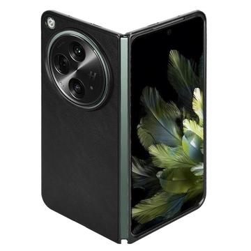 Oppo Find N3/OnePlus Open Belagt Plastikcover - Sort