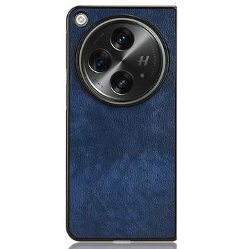 Oppo Find N3/OnePlus Open Belagt Plastikcover - Blå