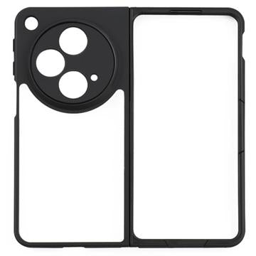 Oppo Find N3/OnePlus Open Shockproof Hybrid Cover - Gennemsigtig Sort