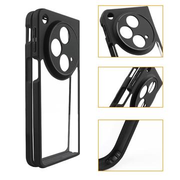 Oppo Find N3/OnePlus Open Shockproof Hybrid Cover - Gennemsigtig Sort