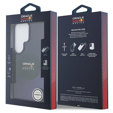 Samsung Galaxy S26 Ultra Oracle Red Bull Racing Double Layer Blended Lines magnetisk cover - marineblå