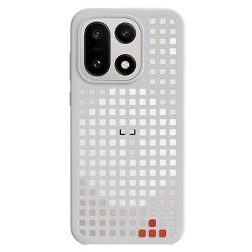 OnePlus 15 magnetisk cover med hulmønster 5431102022 - Grå