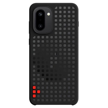 OnePlus 15R magnetisk cover med hulmønster - Sort