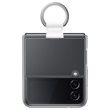 Samsung Galaxy Z Flip4 Clear Cover med Ring EF-OF721CTEGWW - Gennemsigtig