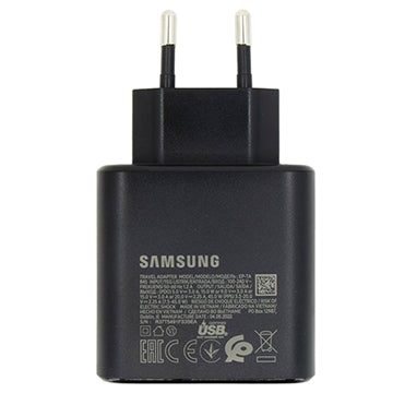 Samsung USB-C Hurtig Oplader EP-TA845EBE - 45W - Bulk - Sort
