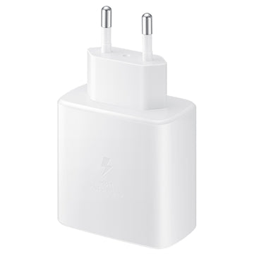Samsung USB-C Hurtig Oplader EP-TA845EWE - 45W - Bulk - Hvid