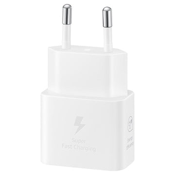 Samsung USB-C Strømadapter EP-T2510NWEGEU - 25W - Hvid