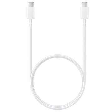 Samsung USB-C / USB-C Kabel EP-DA705BWEGWW - 1m - Bulk - Hvid