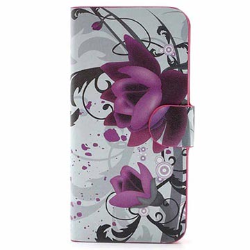 iPhone 5 / 5S / SE Pung Taske - Lotusblomst