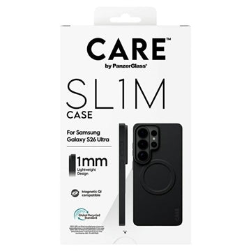 Samsung Galaxy S26 Ultra PanzerGlass Care SL1M Cover - MagSafe-kompatibel - Sort