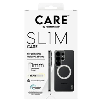Samsung Galaxy S26 Ultra PanzerGlass Care SL1M Cover - MagSafe-kompatibel - gennemsigtig