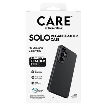 Samsung Galaxy S26 PanzerGlass Care Solo magnetisk cover - Sort