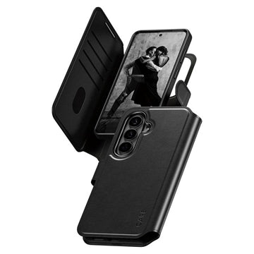 Samsung Galaxy S26 PanzerGlass Care Tango 2-i-1 pungetui - MagSafe-kompatibel - Sort