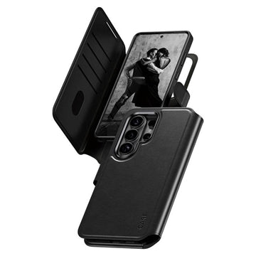 Samsung Galaxy S26 Ultra PanzerGlass Care Tango 2-i-1 pungetui - MagSafe-kompatibel - Sort