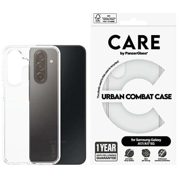 Samsung Galaxy A17/M17 PanzerGlass Care Urban Combat Cover - Gennemsigtig