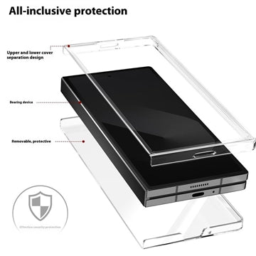 Samsung Galaxy Z Fold Special Plastik Cover - Gennemsigtig