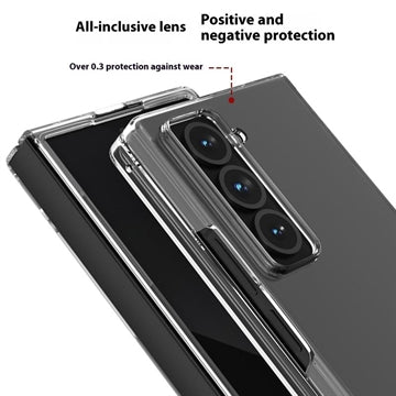 Samsung Galaxy Z Fold Special Plastik Cover - Gennemsigtig