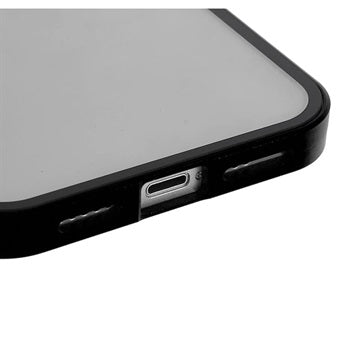iPhone 14 Plus Magnetisk Cover med Hærdet Glas - Sort